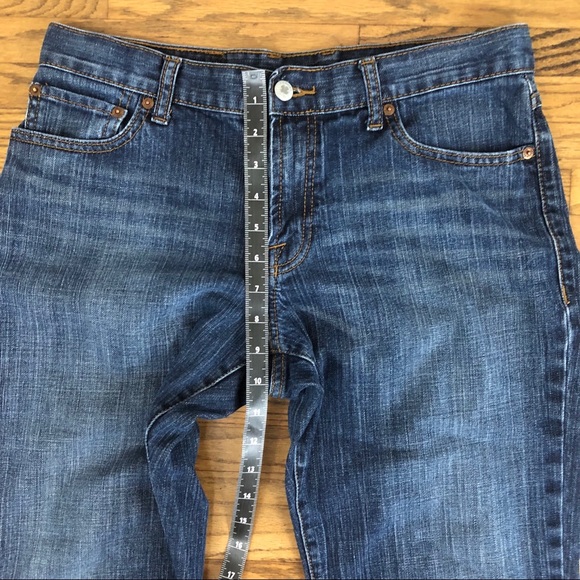 Lucky Brand Classic Cropped Dungarees Jeans - Picture 6 of 8